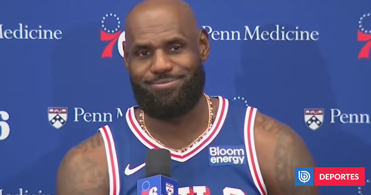 LeBron James habló previo a su debut en 76ers: "El lujo de tenerme es que puedo hacer cualquier cosa"