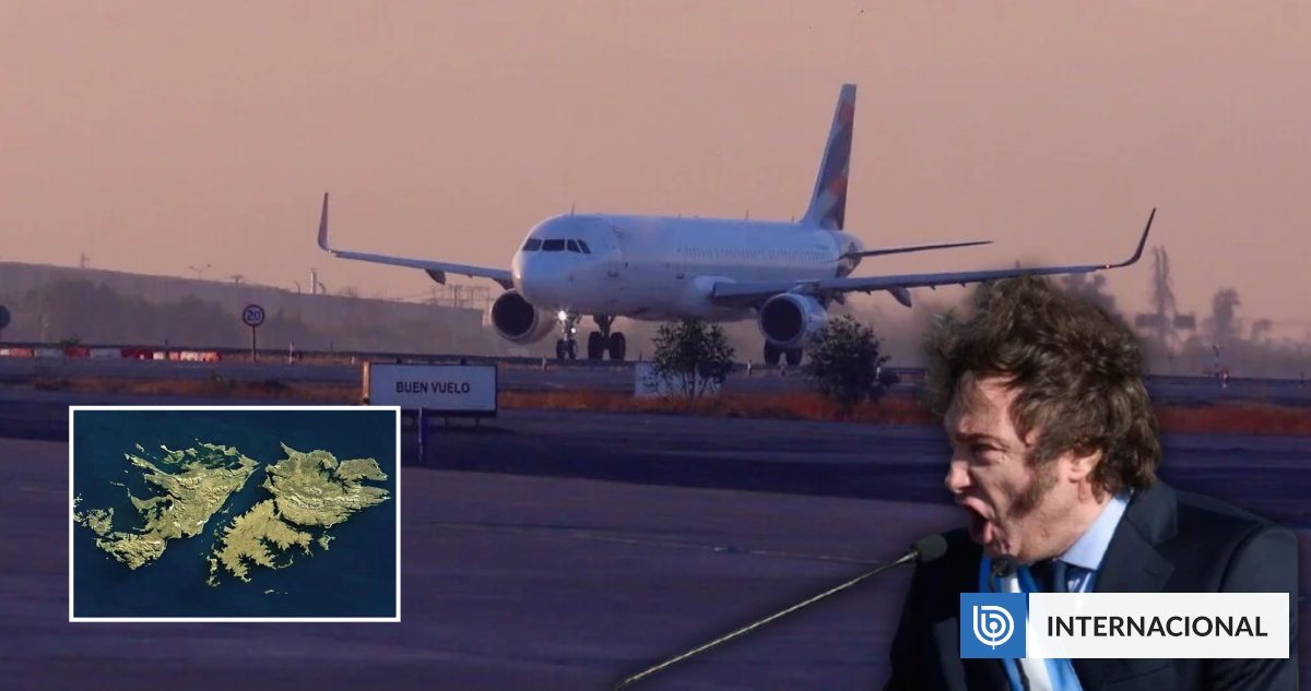 Milei anuncia acciones por vuelos Malvinas-Punta Arenas y da plazo a Reino Unido para frenar "saqueo"