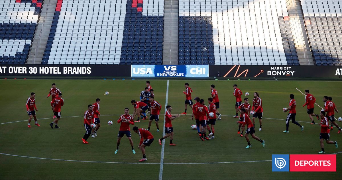 Con cinco cambios: la oncena de La Roja que probó Nico Córdova para amistoso con EEUU