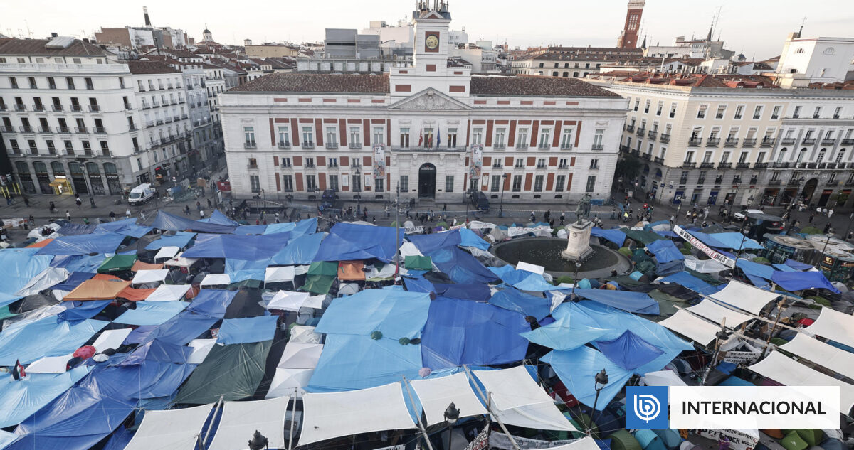 Madrid: cómo el caso de una anciana desahuciada de su hogar desata acampada por la crisis de vivienda