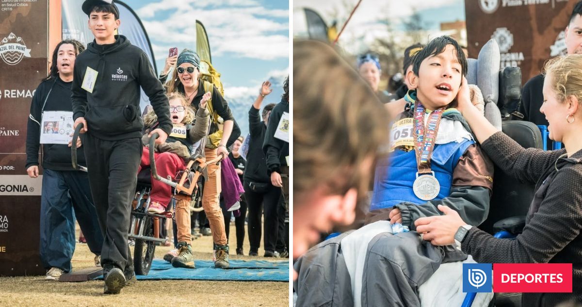 "Fue un sueño": cinco niños con enfermedades neurológicas completaron circuito de trail en Ultra Paine