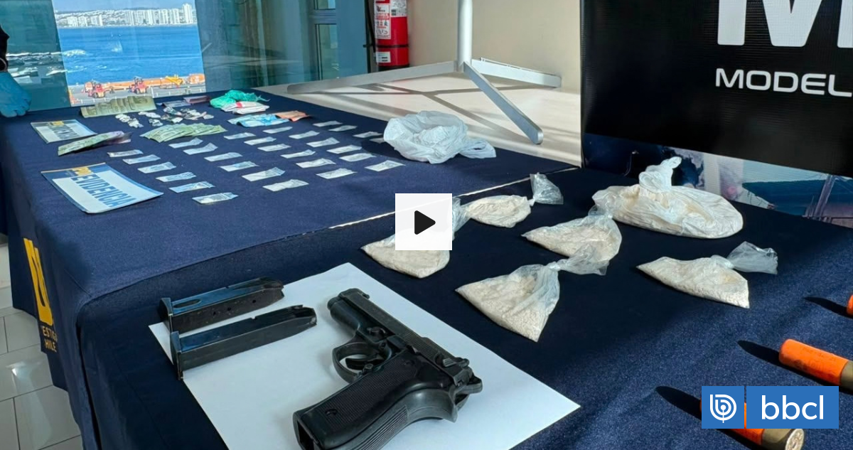 Operativo MT-0 en sector de Coquimbo deja 14 detenidos: incautan droga, arma y municiones