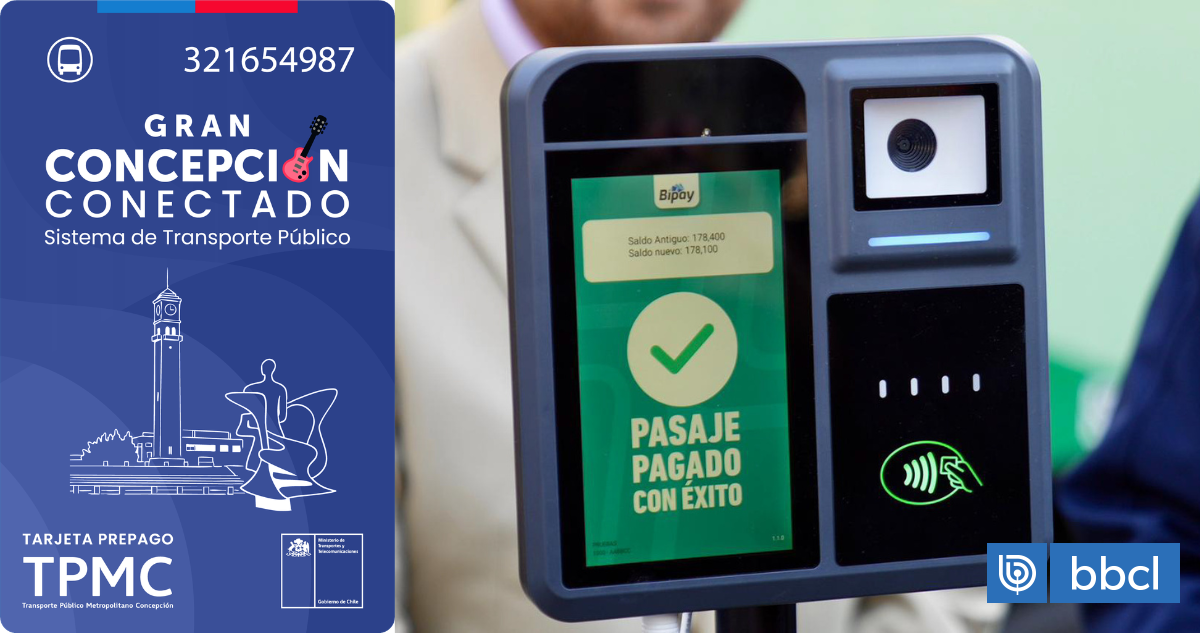 Así se pagará la micro en el Gran Concepción con nuevo sistema: marcha blanca comenzará pronto
