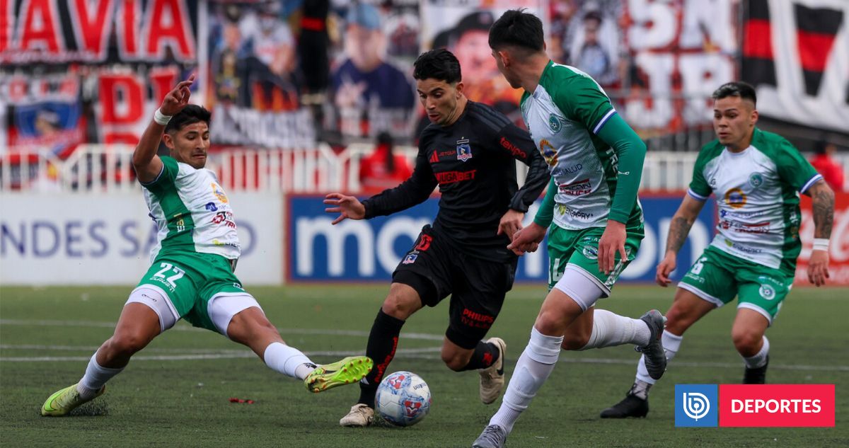 Con gol agónico de Pastrán: Colo Colo venció a Pto. Montt en Chinquihue y roza las semis de Copa Chile