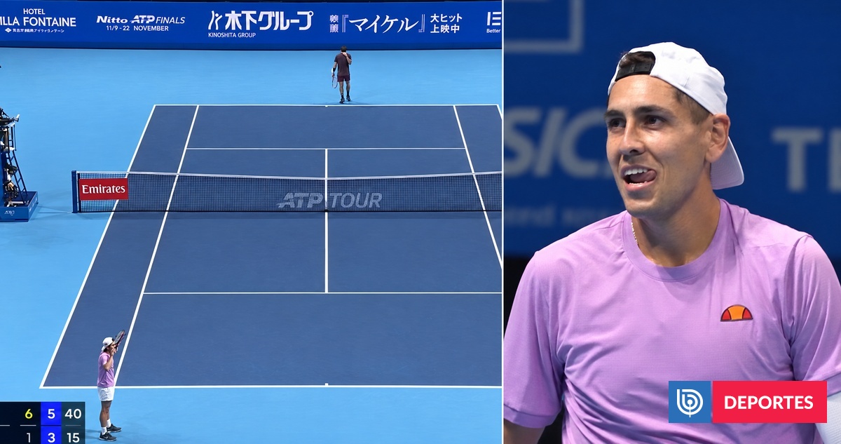 El show de Alejandro Tabilo: chileno vapuléo a Tommy Paul y avanzó a octavos del ATP de Tokio