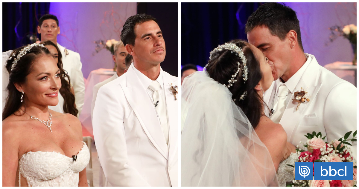 De blanco y con padrino sorpresa: Paula Pavic y Camilo Huerta celebraron su "boda" en 'VAL'