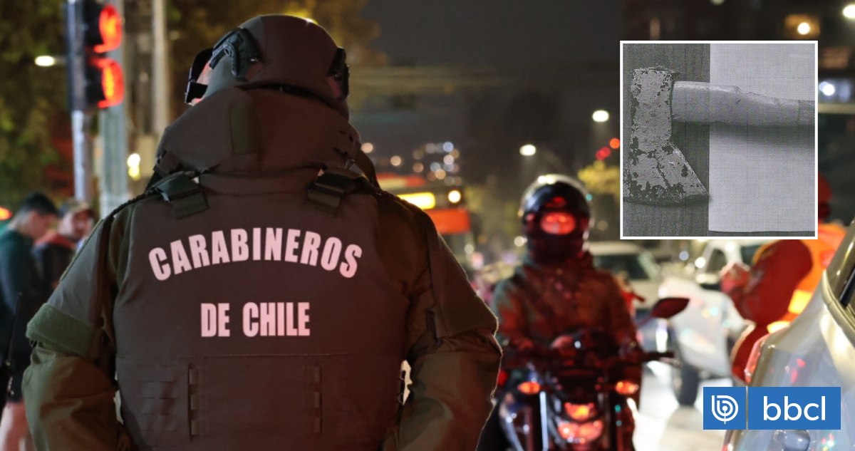 Hombre amenazó de muerte con hacha a Carabineros y terminó reducido a tiros en Iquique