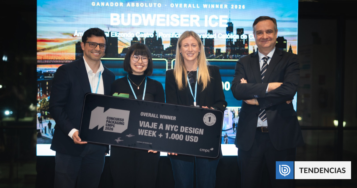 Con viaje a Nueva York: CMPC premia proyectos ganadores de su Concurso de Innovación en Packaging