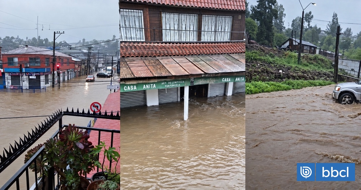 Flash Floods: el devastador fenómeno de inundaciones repentinas que azotó a Lota este miércoles