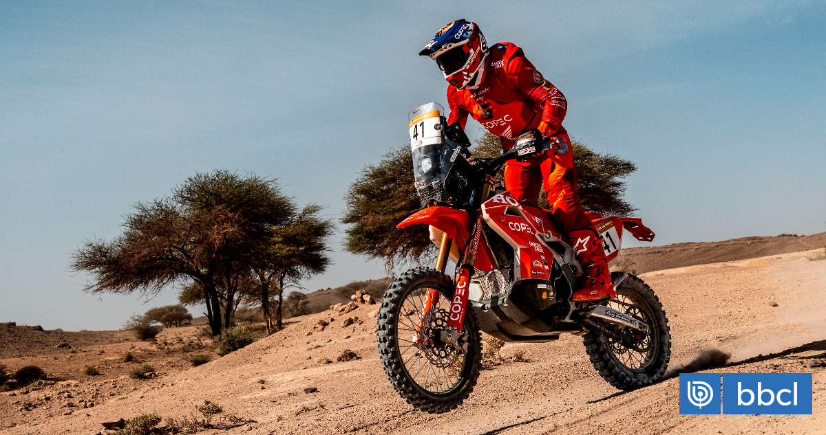 Gran jornada para Ruy Barbosa en Rally de Marruecos: cerró etapa 2 como mejor chileno y sudamericano