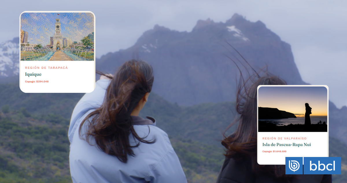 Incluye pasajes, hotel y más: ya puedes reservar tu cupo para viajar por Chile con Turismo Mujer