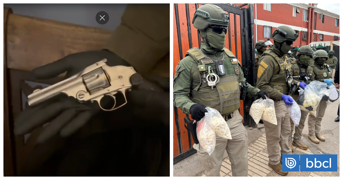 Operativo policial deja 7 detenidos en Cerrillos: clan familiar vendía drogas cerca de un colegio