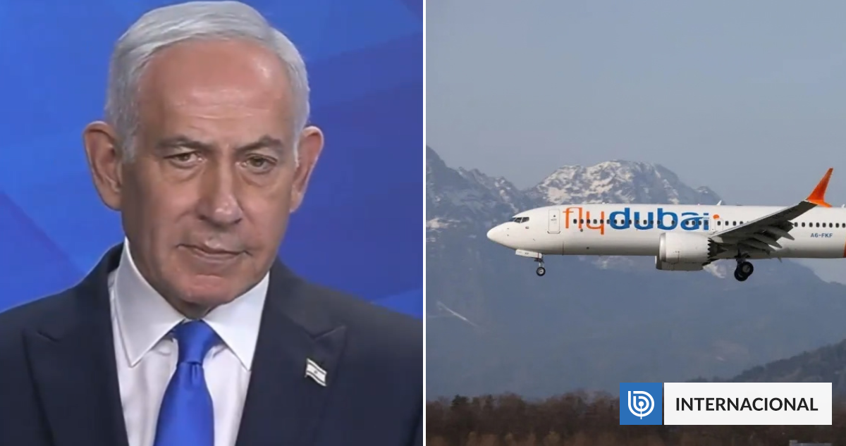 Netanyahu acusa que piloto intentó estrellar avión rumbo a Israel: "Un incidente extremadamente grave"