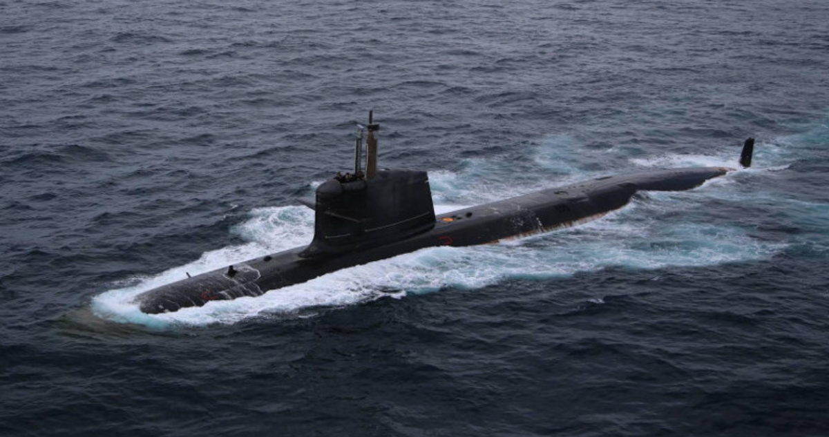 Submarino Scorpène de la compañía francesa Naval Group 