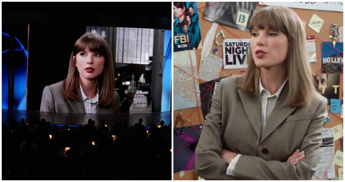 Taylor Swift se parodió a sí misma en los Emmy 2026 publicó video y prefirió ir a partido de la NFL