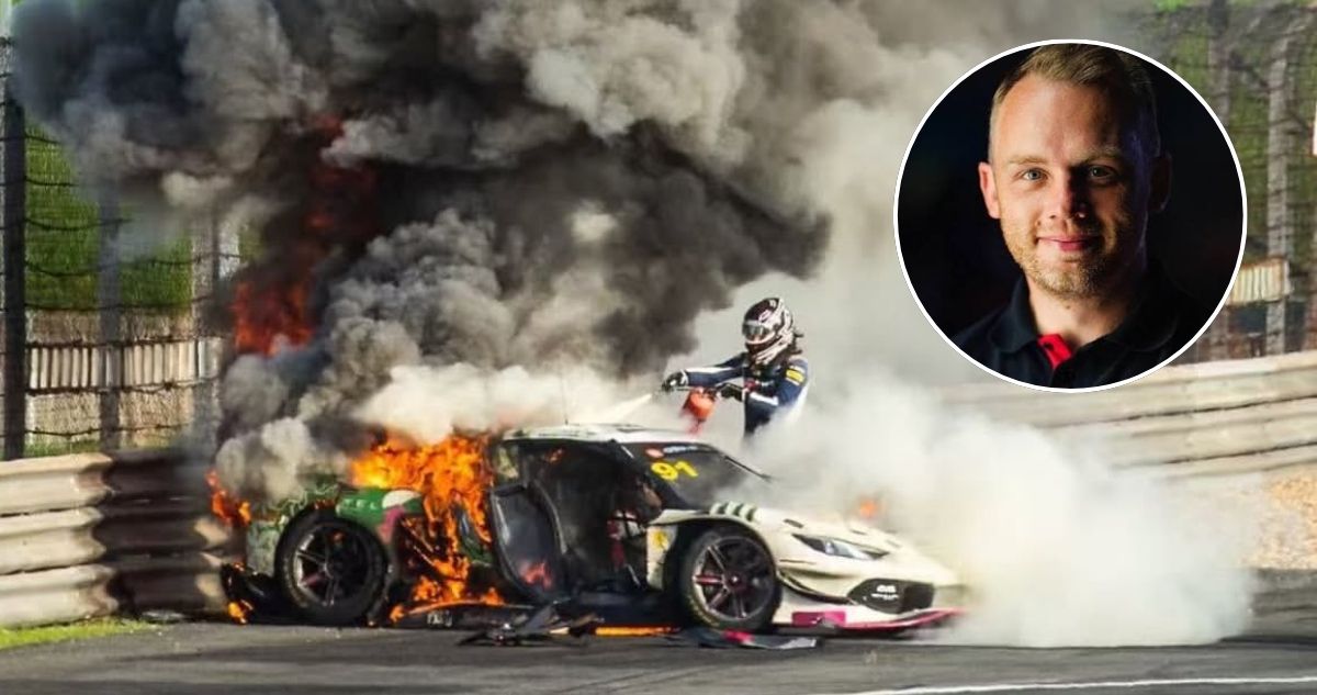 Piloto Ollie Millroy rozó la muerte en el China GT.