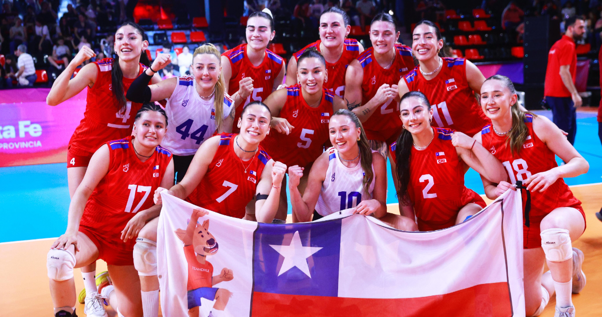 Team Chile de Voleibol en los Odesur