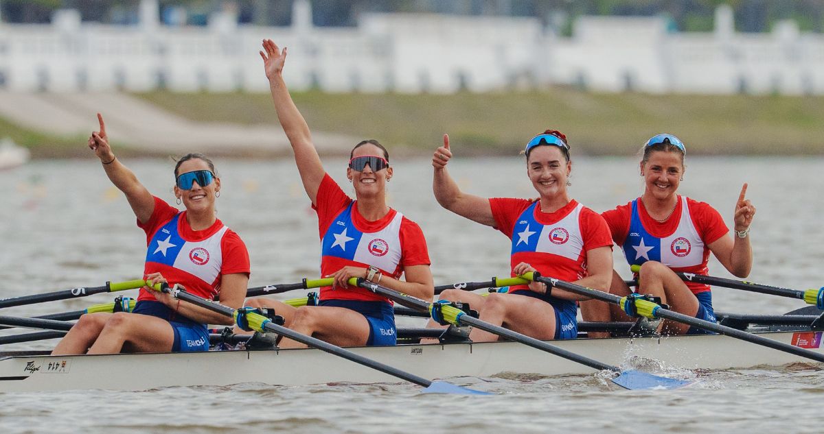 Team Chile ganó remo y triatlón en los Juegos Suramericanos