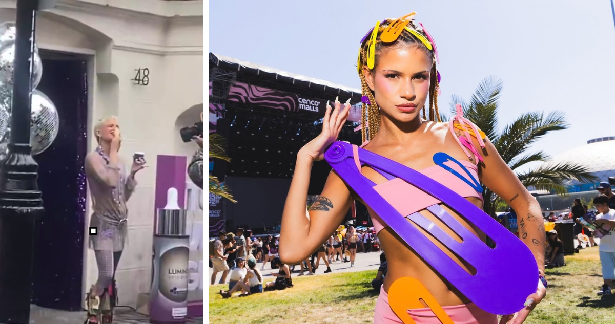 Influencer Turban Girl o Javiera Mieres en referencia a polémica de Londres 38