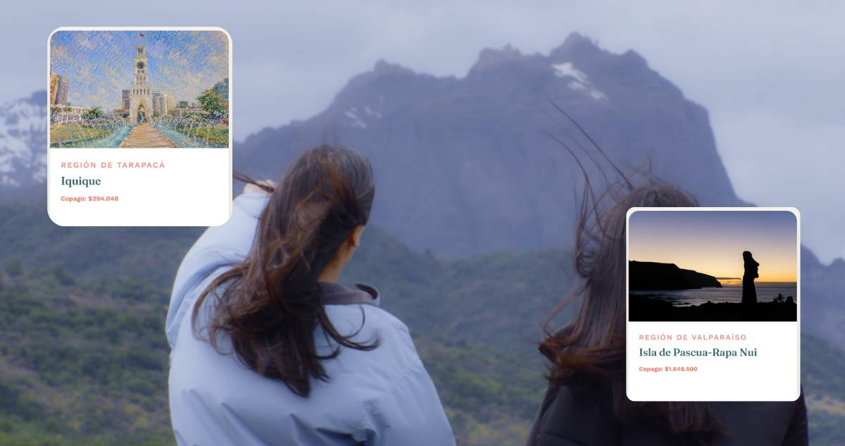 Incluye pasajes, hotel y más: ya puedes reservar tu cupo para viajar por Chile con Turismo Mujer