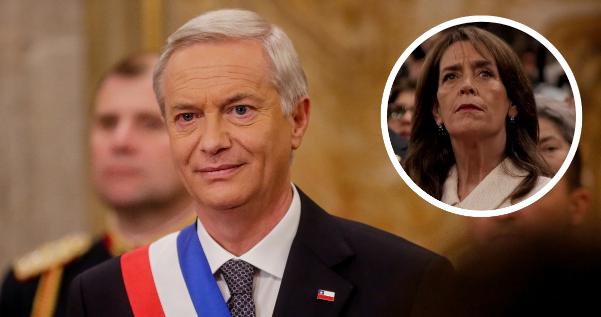 Presidente José Antonio Kast y María Pía Adriasola, durante Te Deum Ecuménico 2026.