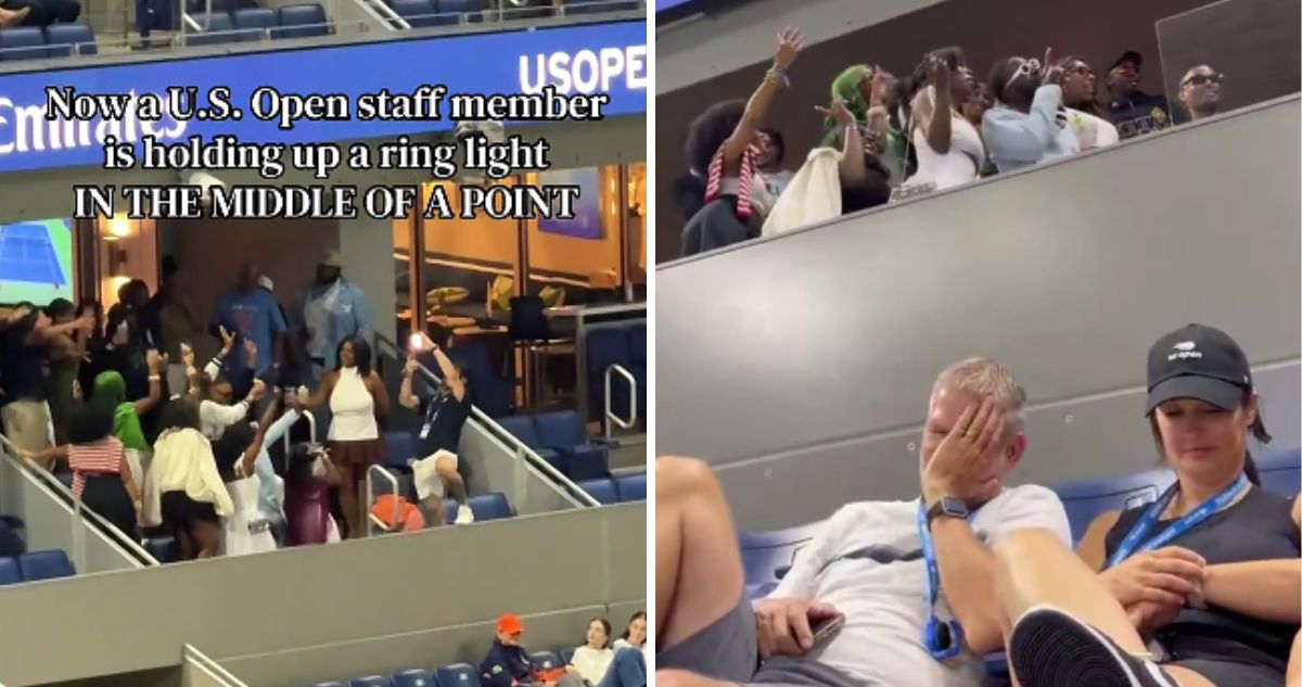 Influencers en el US Open ya aburrieron a los tenistas.