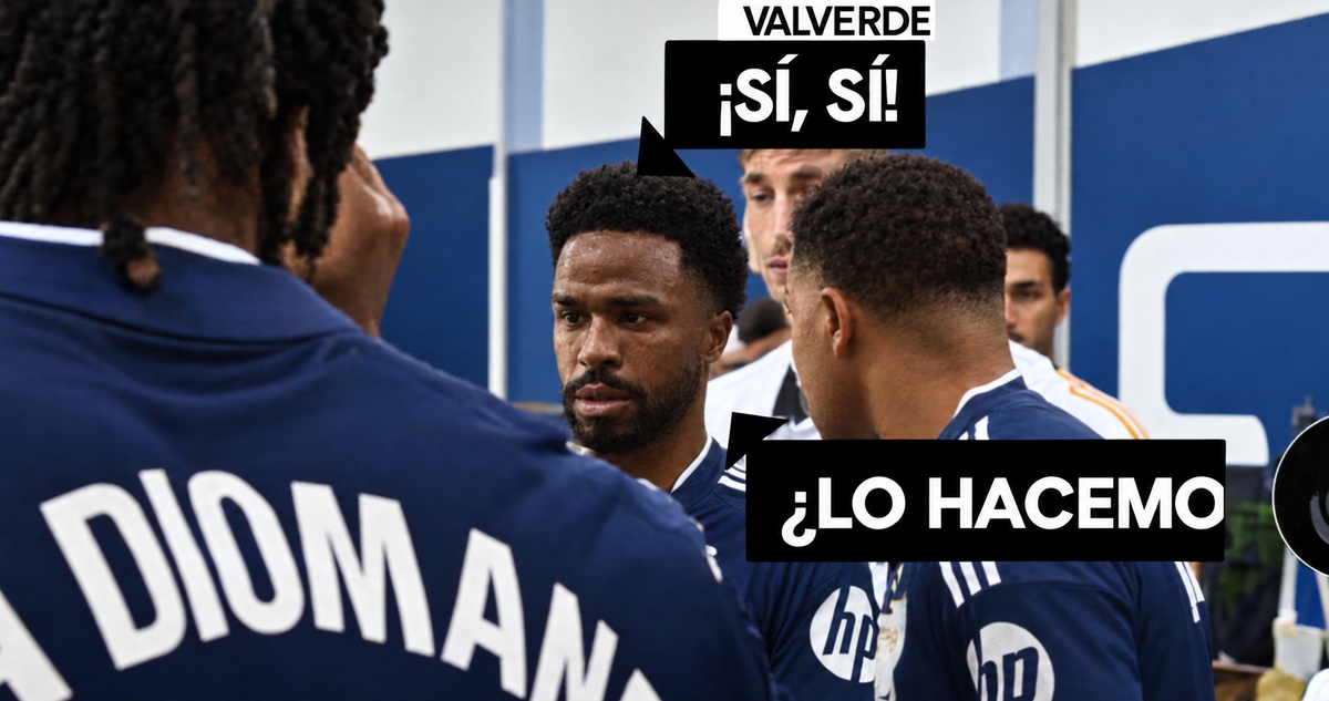 Valverde le pidió a Vinicius y Mbappé usar la camiseta en apoyo a Ceuta, previo a duelo con Elche por La Liga