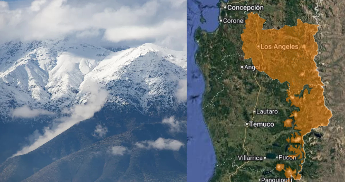 Emiten Alerta por viento Puelche de hasta 100 km/h en zonas del Bío Bío, La Araucanía y Los Ríos