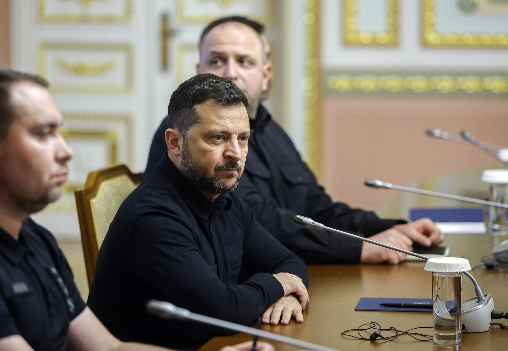 El presidente de Ucrania, Volodimir Zelenski