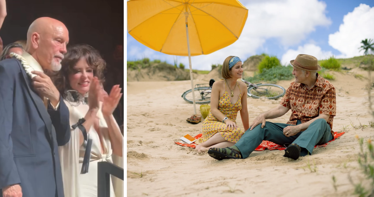 John Malkovich y Mariana Di Girolamo en Wild Horse Nine en Venecia