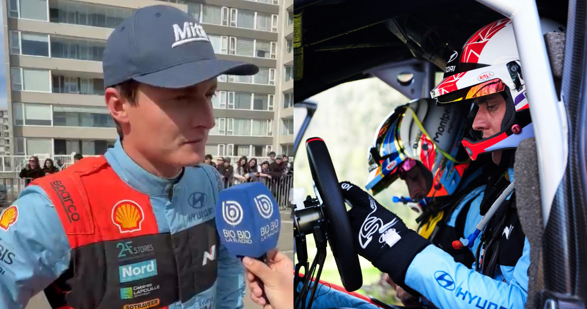 WRC Chile Biobío, Adrien Fourmaux