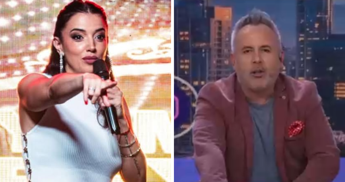 Yamila Reyna y Sergio Marabolí