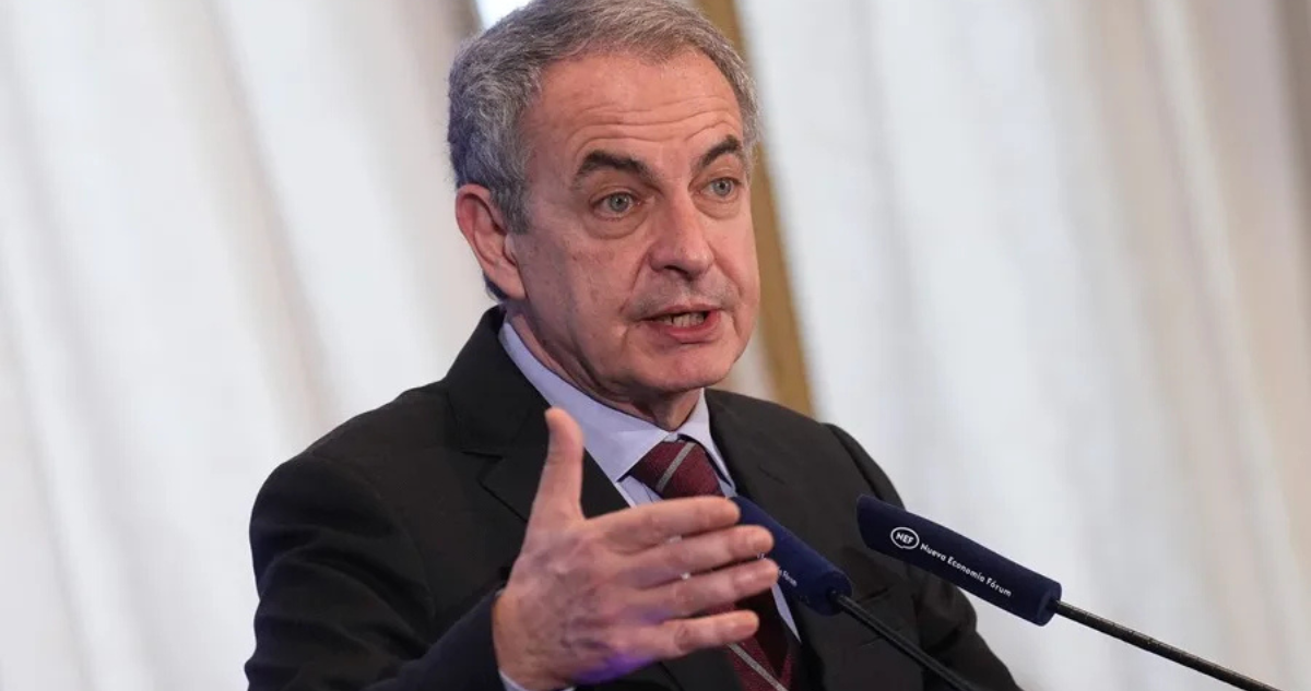 El expresidente del Gobierno José Luis Rodríguez Zapatero