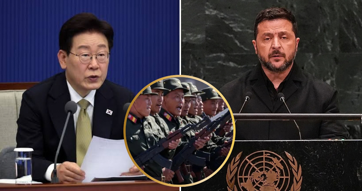 Molestia en Corea del Sur con Zelenski