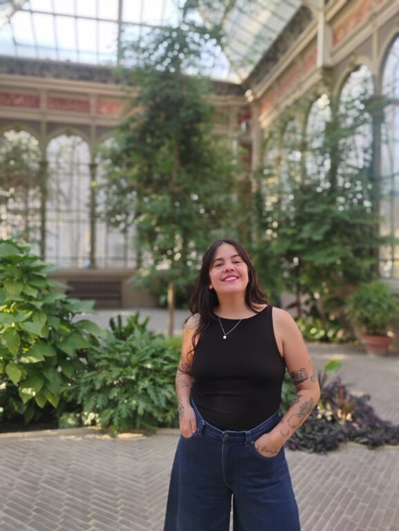Desde Barcelona viaja como artista invitada a estudios de distintas ciudades de España y Europa (foto por Ignacio Molina)