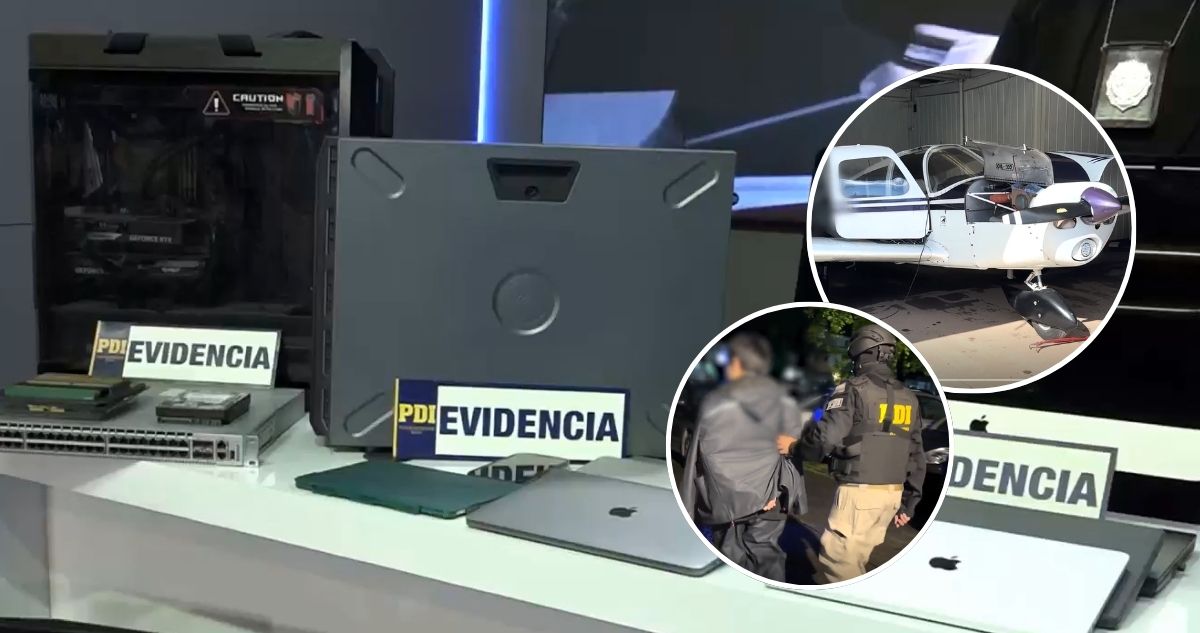 15 detenidos tras golpe al IPTV ilegal en Chile: generaban miles de millones y tenían una avioneta