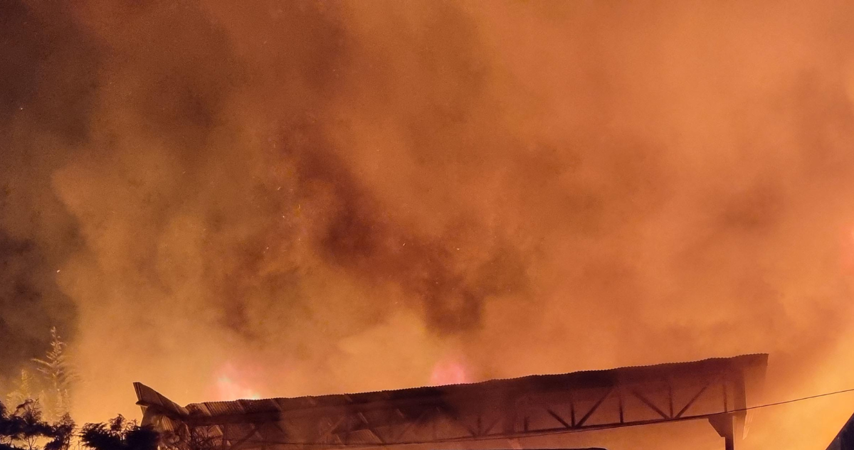 Reportan al menos cuatro máquinas destruidas tras atentado incendiario en zona rural de La Araucanía