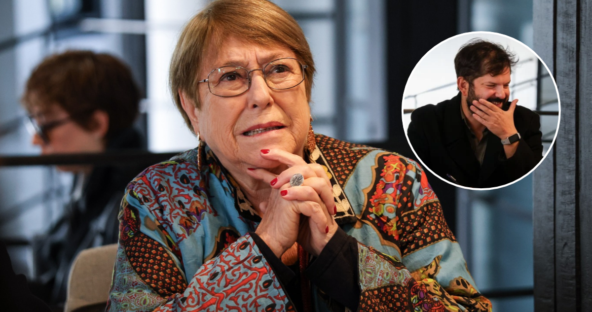 Bachelet se distancia de tercera carrera presidencial y dice que no estamos de candidatos con Boric