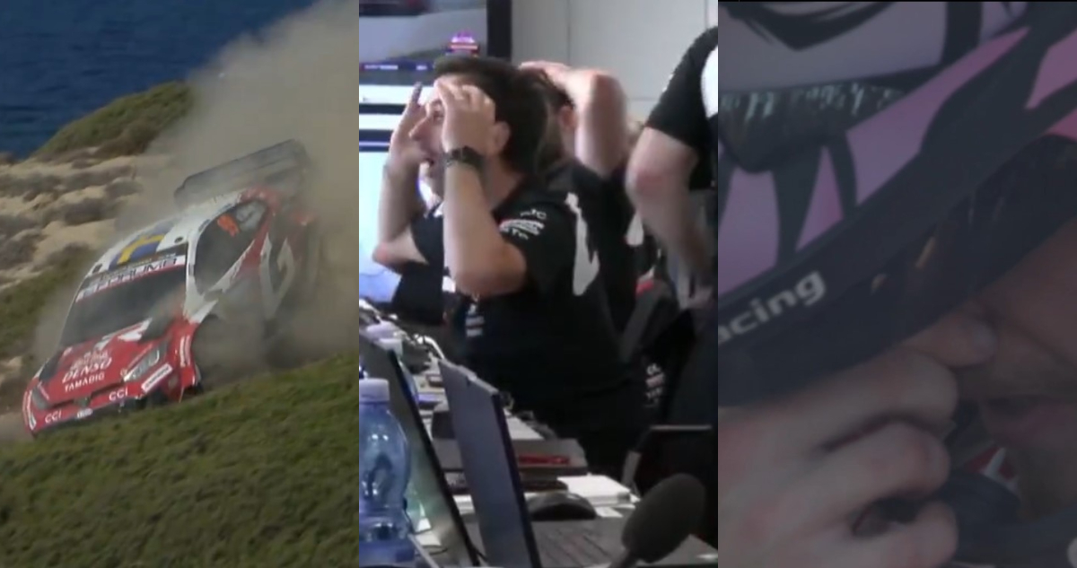 accidente de Solberg en el WRC de Italia