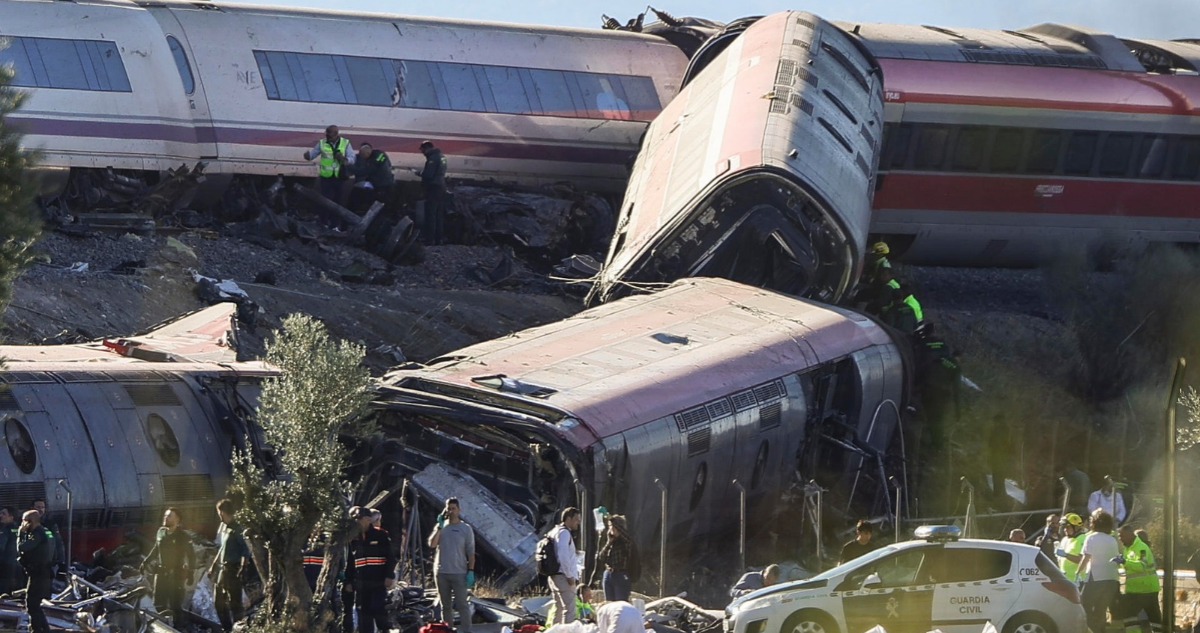 Testimonios del accidente de trenes en España