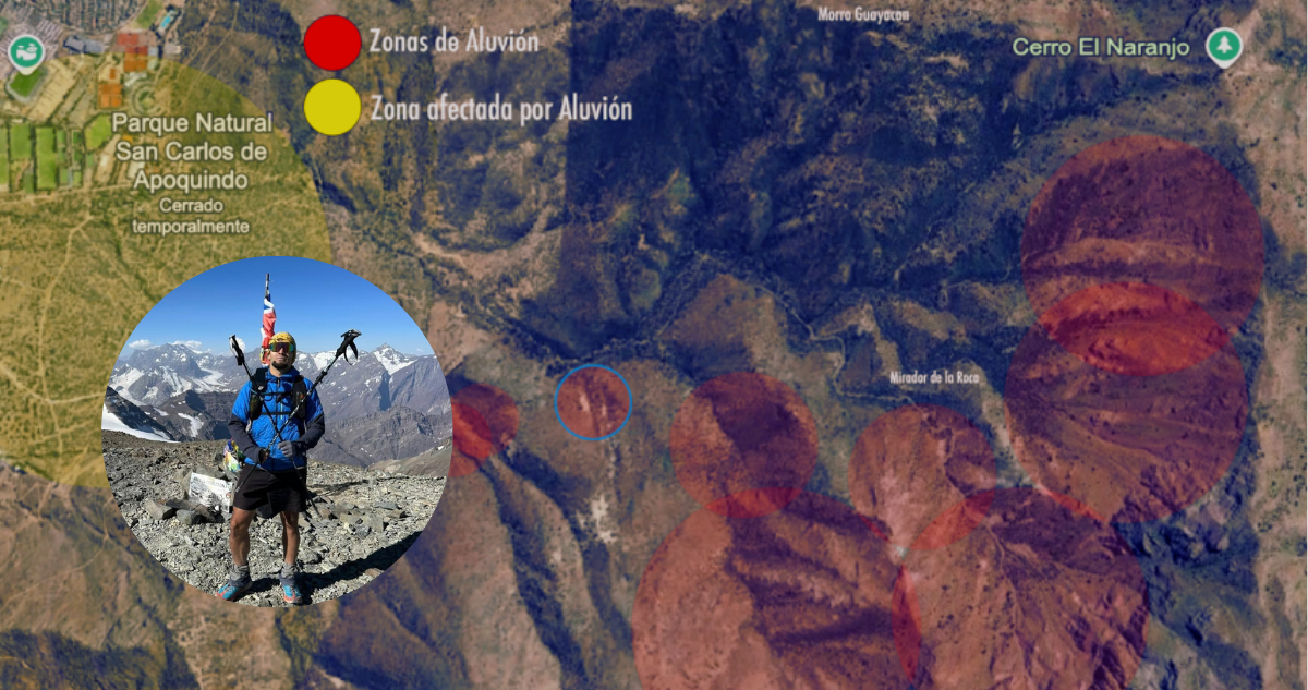 “Escenarios reales de riesgo”: el deportista que predijo el aluvión de Las Condes con IA