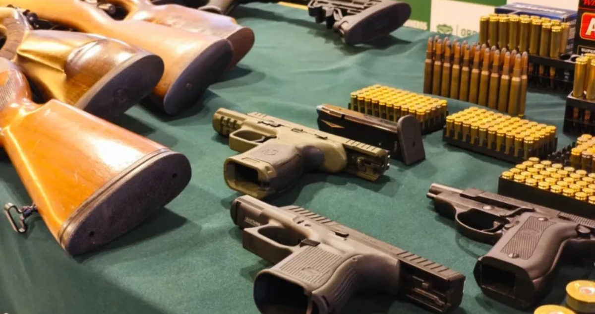 Retiran armas y municiones de vivienda en Coquimbo
