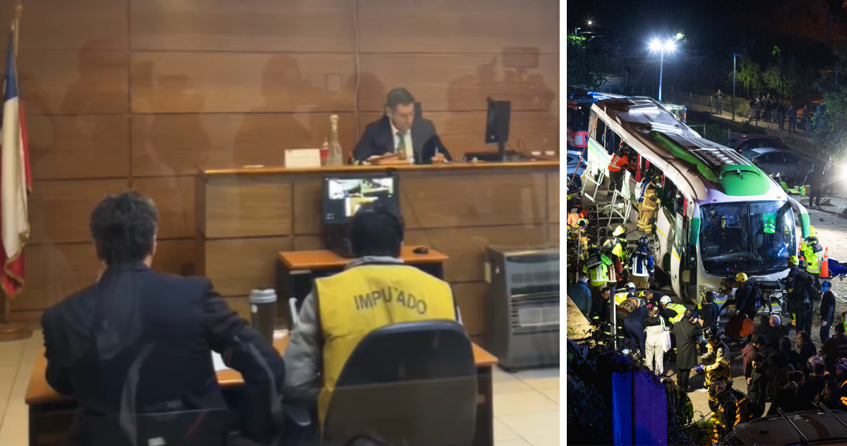 Arraigo nacional para conductor de bus que desbarrancó en Valparaíso y dejó a violista fallecida