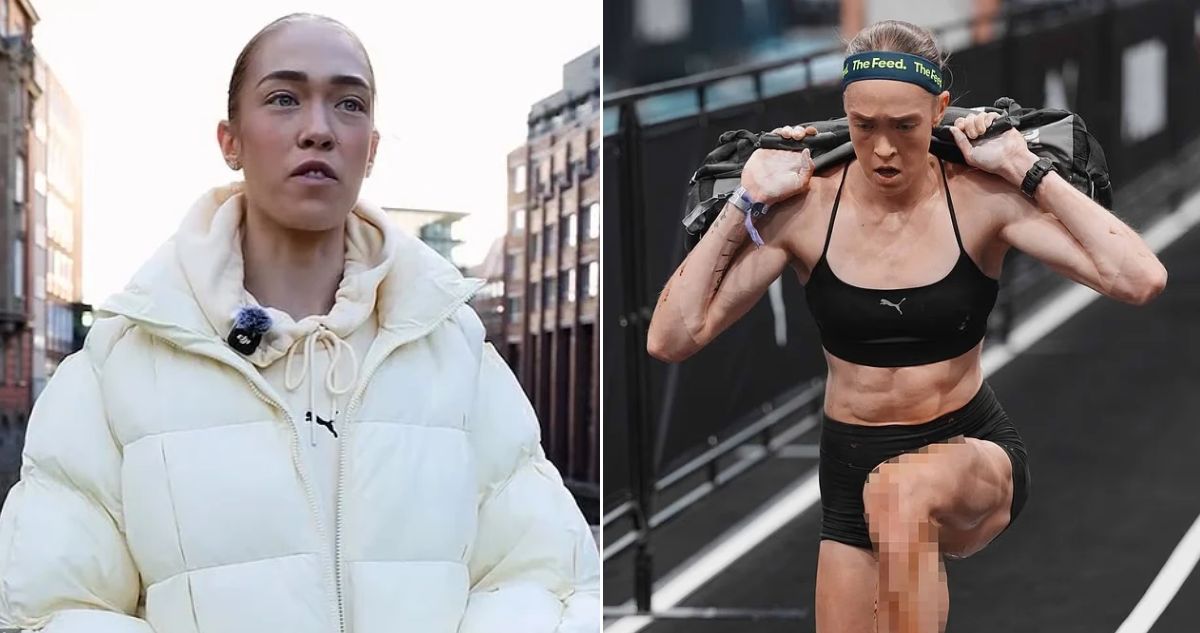 Atleta de Hyrox que compitió cubierta de excremento vuelve a la actividad