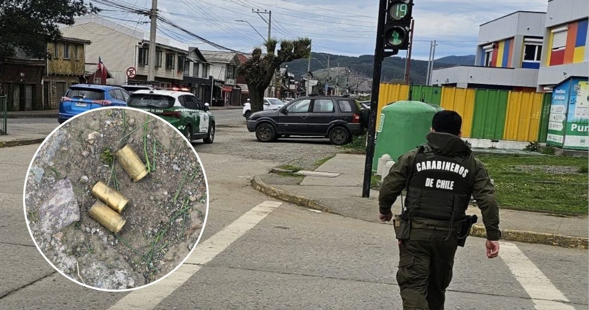 Balacera en cercanías de jardín infantil en Curanilahue