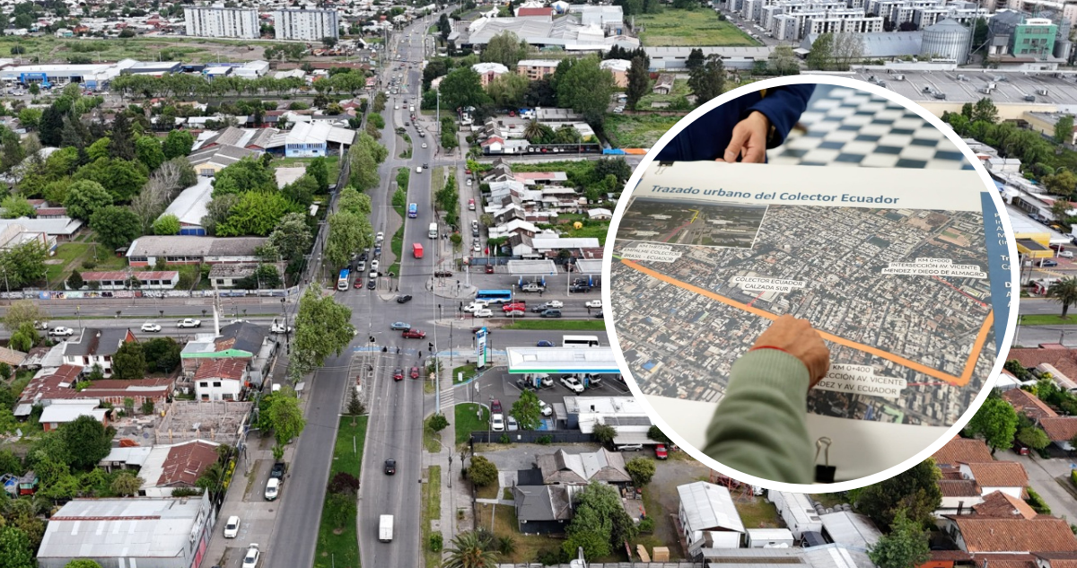 MOP intervendrá avenida Ecuador de Chillán con colector de casi 2 kilómetros para evitar inundaciones