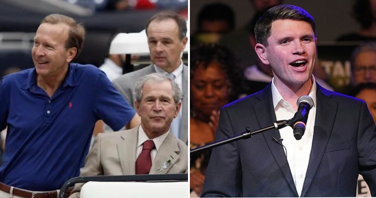 Neil Bush votó por James Talarico en Texas