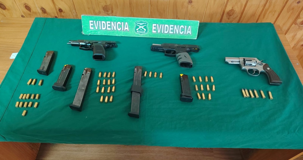 Tiroteo culmina con 7 detenidos y un herido de bala en Cabrero