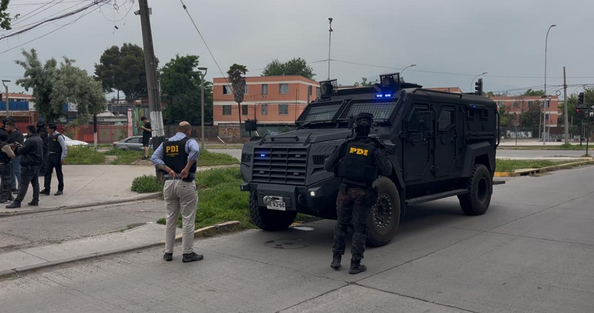 Cae prófugo por asesinato en Recoleta: fue capturado tras persecución y agresión a un funcionario PDI