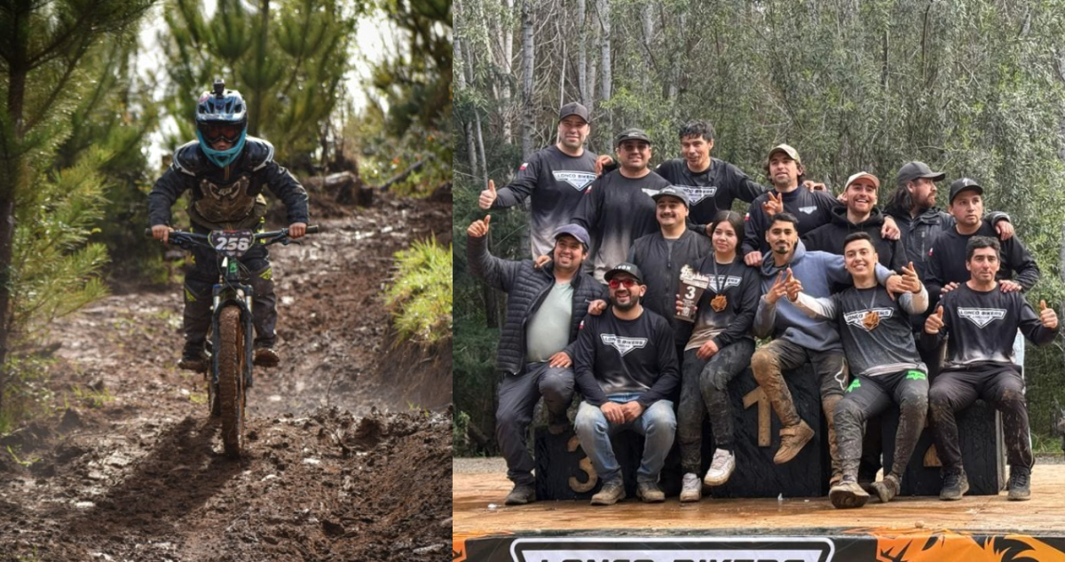 Cerca de 300 riders fueron parte de la 4ª fecha del Campeonato Zona Sur DHI en Loncoche